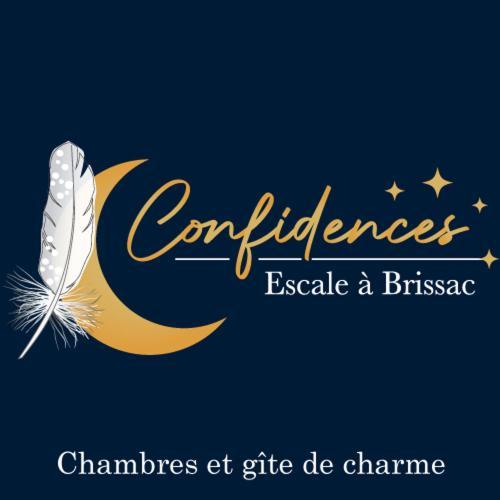 Bed and Breakfast Confidences Escale A Brissac Exteriér fotografie